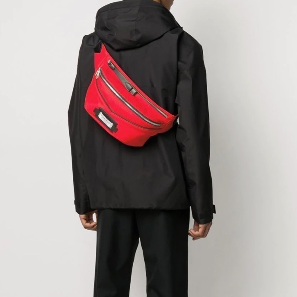 Givenchy  Atelier Nylon Leather-Trim Belt Bag - Picture 2 of 10